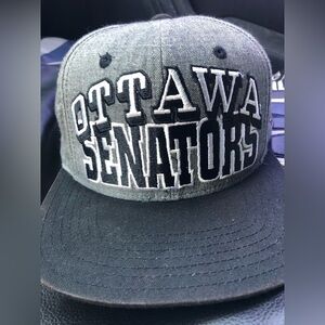 Ottawa  senators Reebok center ice snapback hat